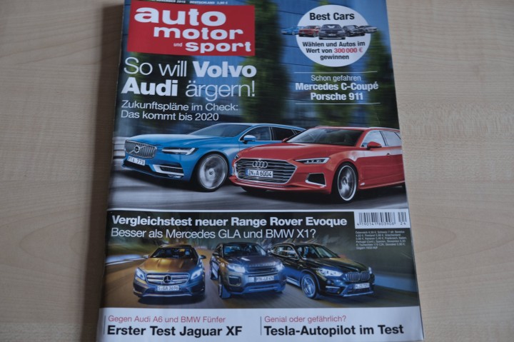 Deckblatt Auto Motor und Sport (24/2015)